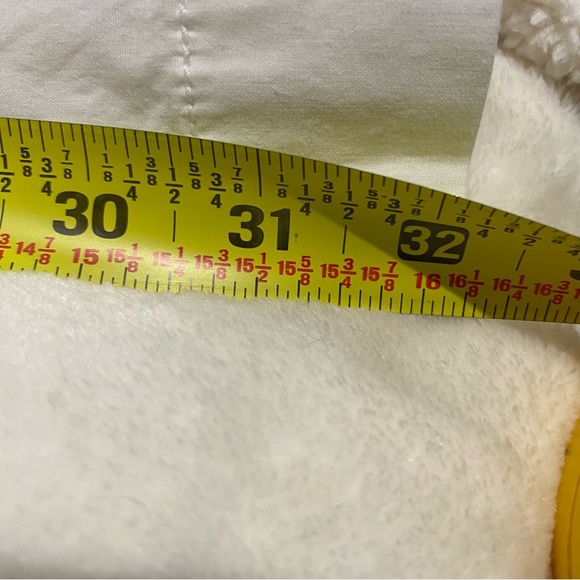 White Lightweight Baggy Cargo Pants - Picture 9 of 10